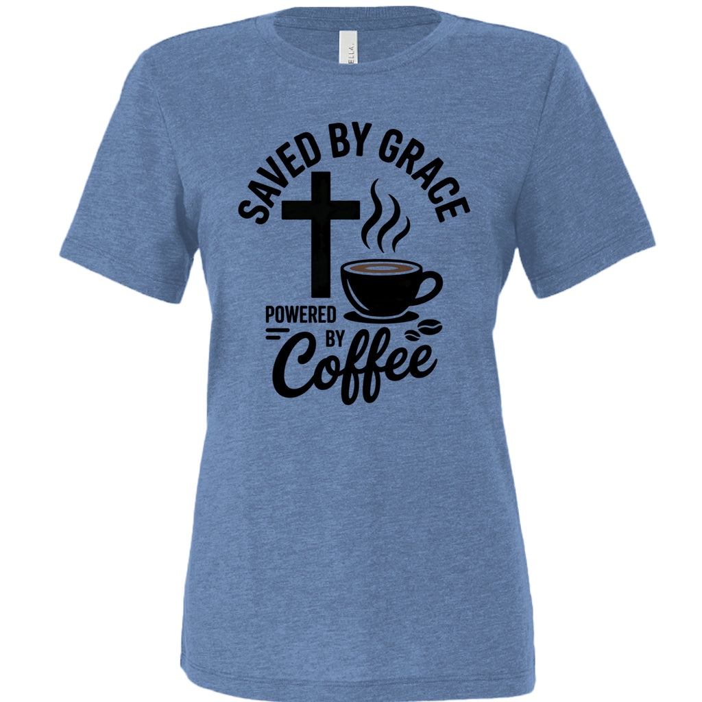 Blue Triblend - 6413 - FRONT